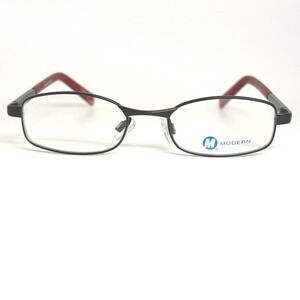 Modern Kendall Eyeglasses Frames Black Red 45-17-130 Oval Full‎ Rim Glasses